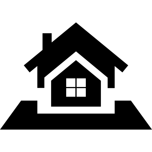 Real estate symbol of bigger house proposal